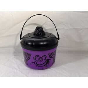 McDonald’s Purple Witch Cat Halloween Boo Bucket. Complete 1993